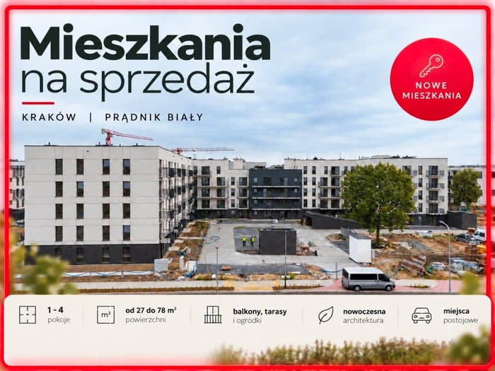 Mieszkanie 3-pokojowe na sprzedaż, Kraków – Pękowicka