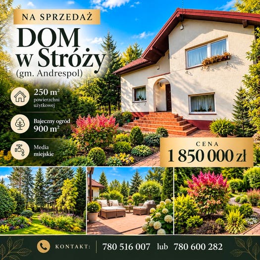 Dom 4-pokojowy na sprzedaż, Stróża