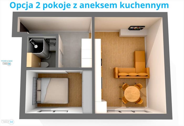 Mieszkanie 2-pokojowe na sprzedaż, Kielce