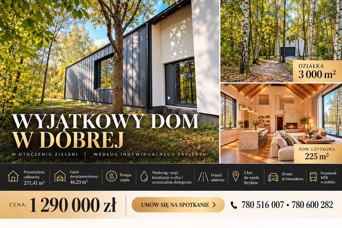 Dom 5-pokojowy na sprzedaż, Dobra