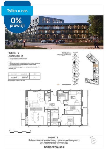 Mieszkanie 4-pokojowe na sprzedaż, Bydgoszcz