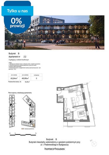 Mieszkanie 2-pokojowe na sprzedaż, Bydgoszcz
