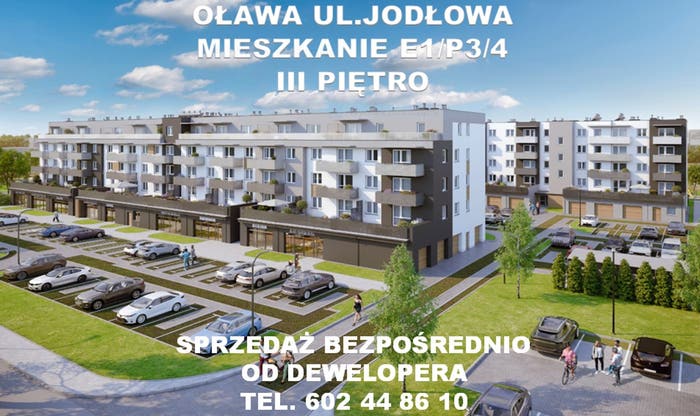 Mieszkanie 3-pokojowe na sprzedaż, Oława