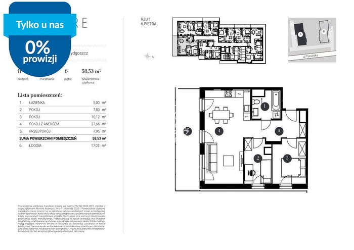 Mieszkanie 3-pokojowe na sprzedaż, Bydgoszcz