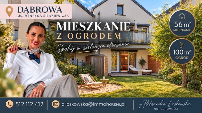 Mieszkanie 2-pokojowe na sprzedaż, Dąbrowa